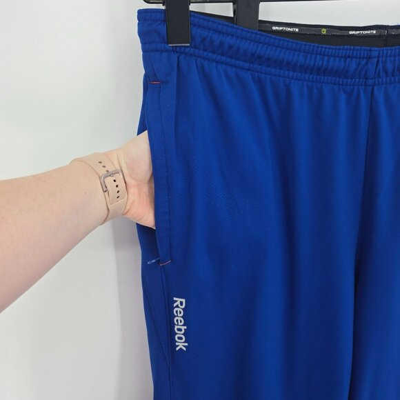 Reebok Center Ice mens size Large NHL New York islanders ankle zip sweat pants - Picture 2 of 10